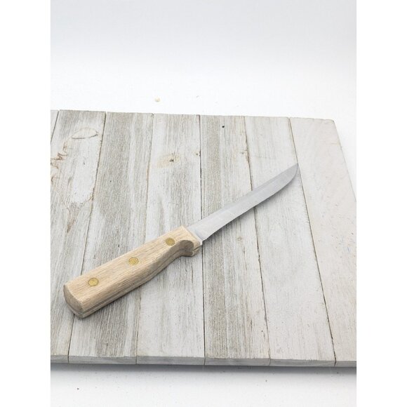 Chicago Cutlery Boning Utility Knife 6" Stainless Steel Blade 10-5/8" Long - Picture 2 of 12